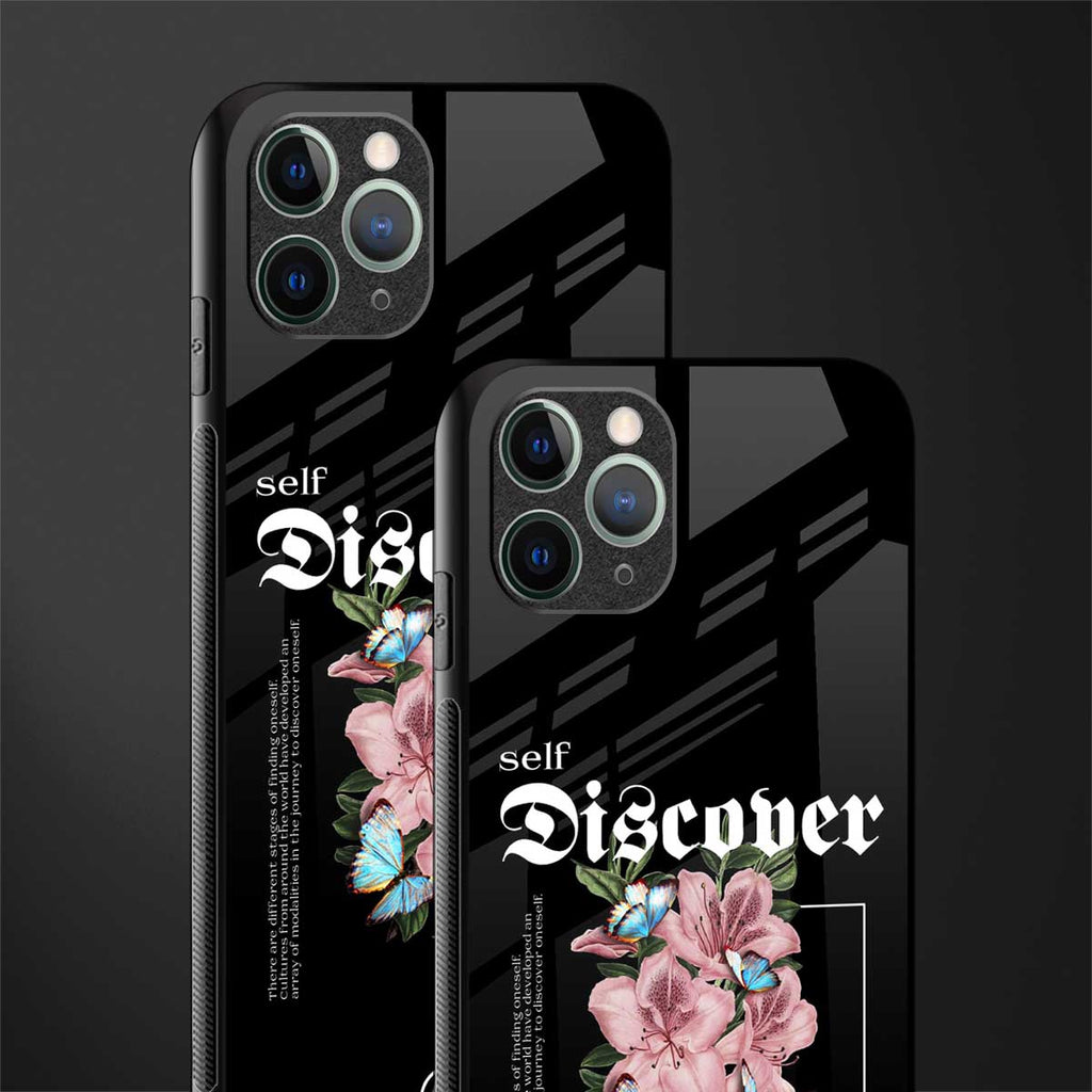 self discover glass case for iphone 11 pro max image-2