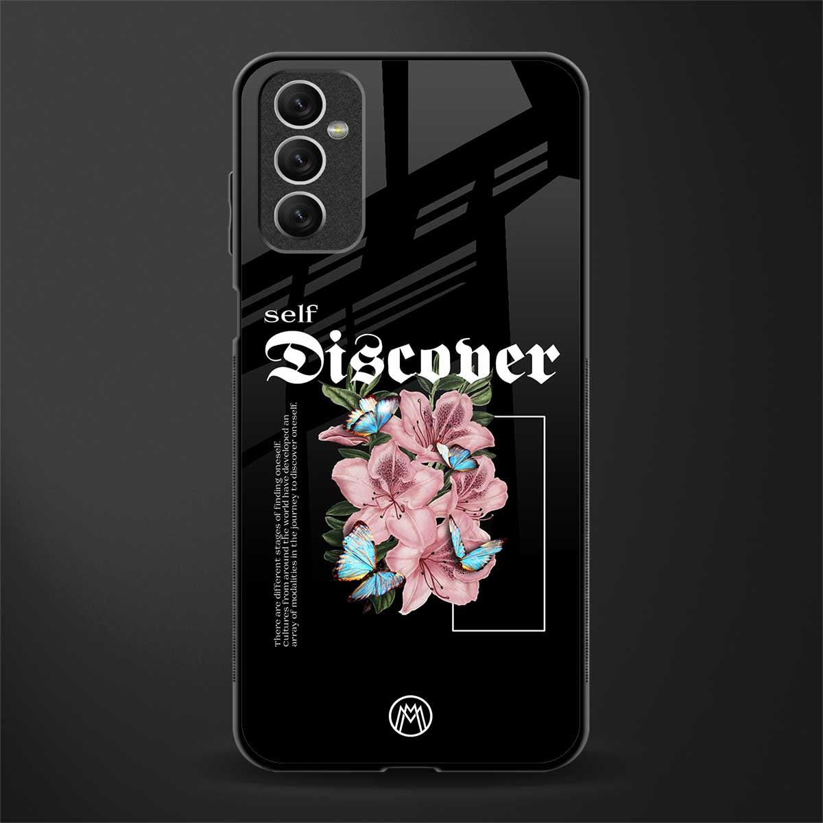 self discover glass case for samsung galaxy m52 5g image