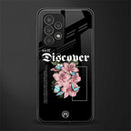 self discover back phone cover | glass case for samsung galaxy a73 5g