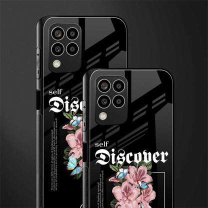 self discover back phone cover | glass case for samsung galaxy m33 5g