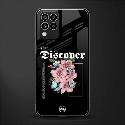 self discover back phone cover | glass case for samsung galaxy m33 5g