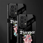 self discover back phone cover | glass case for samsung galaxy a13 4g