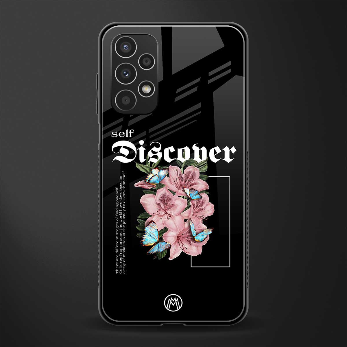 self discover back phone cover | glass case for samsung galaxy a13 4g
