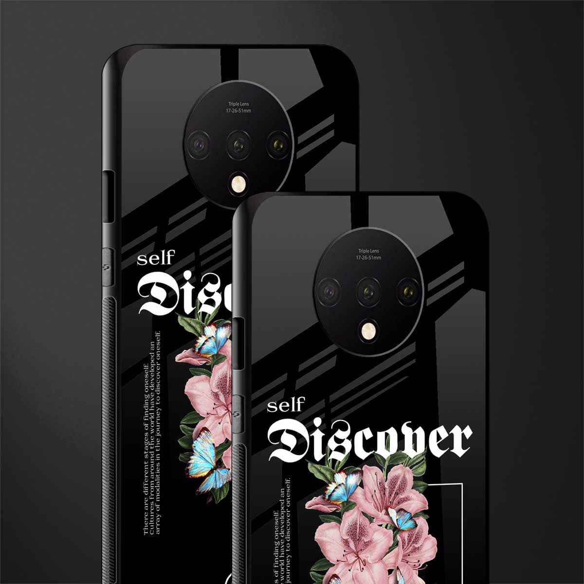 self discover glass case for oneplus 7t image-2