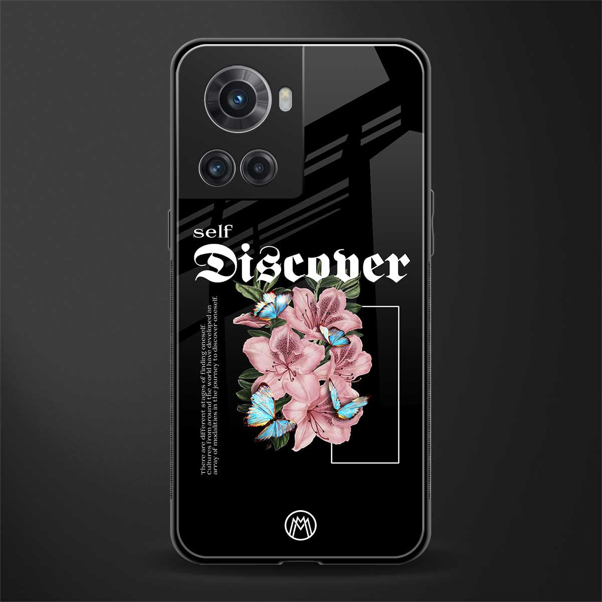 self discover back phone cover | glass case for oneplus 10r 5g