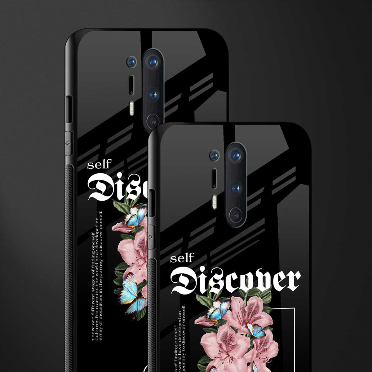 self discover glass case for oneplus 8 pro image-2