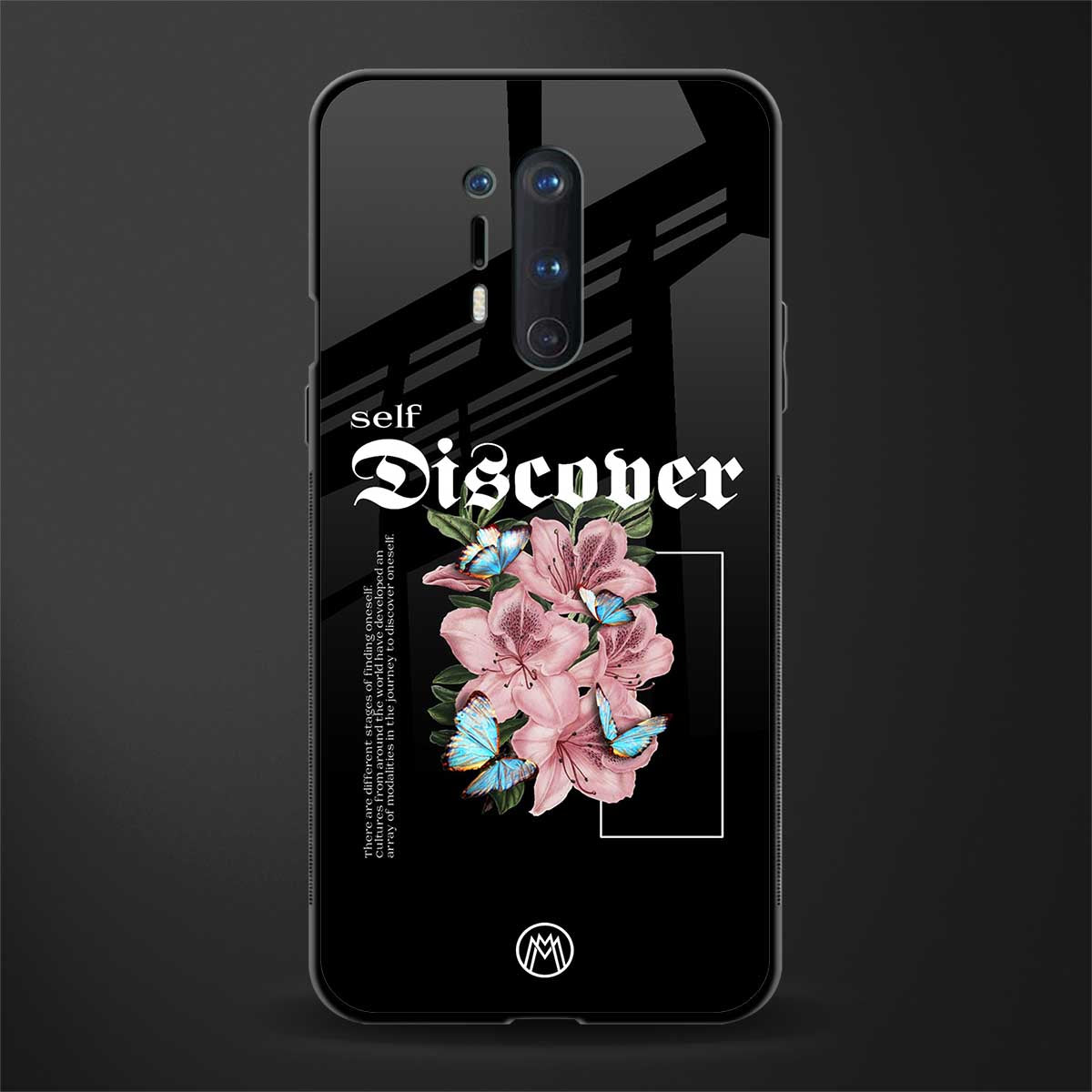 self discover glass case for oneplus 8 pro image
