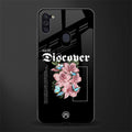 self discover glass case for samsung galaxy m11 image