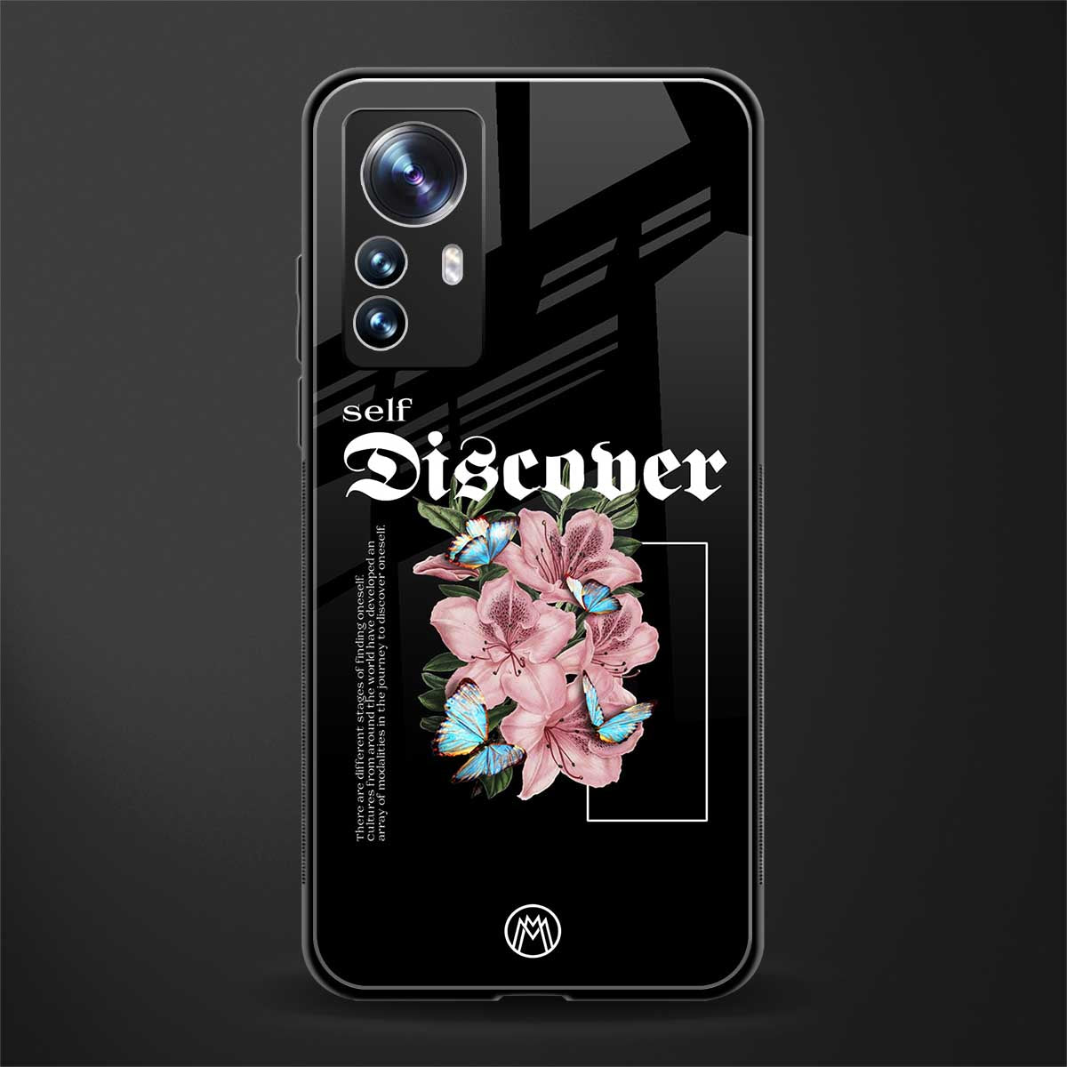 self discover back phone cover | glass case for xiaomi 12 pro