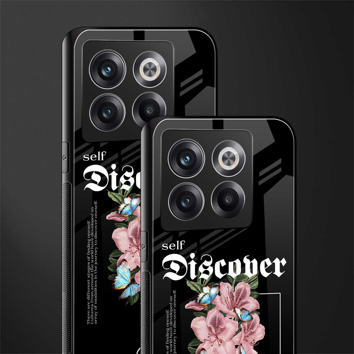 self discover back phone cover | glass case for oneplus 10t