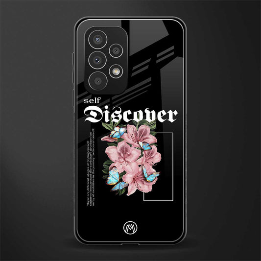 self discover back phone cover | glass case for samsung galaxy a33 5g