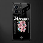 self discover back phone cover | glass case for vivo v25-5g