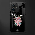 self discover back phone cover | glass case for vivo y22