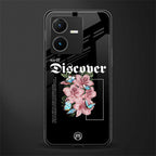 self discover back phone cover | glass case for vivo y22