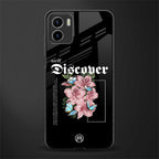 self discover back phone cover | glass case for vivo y72