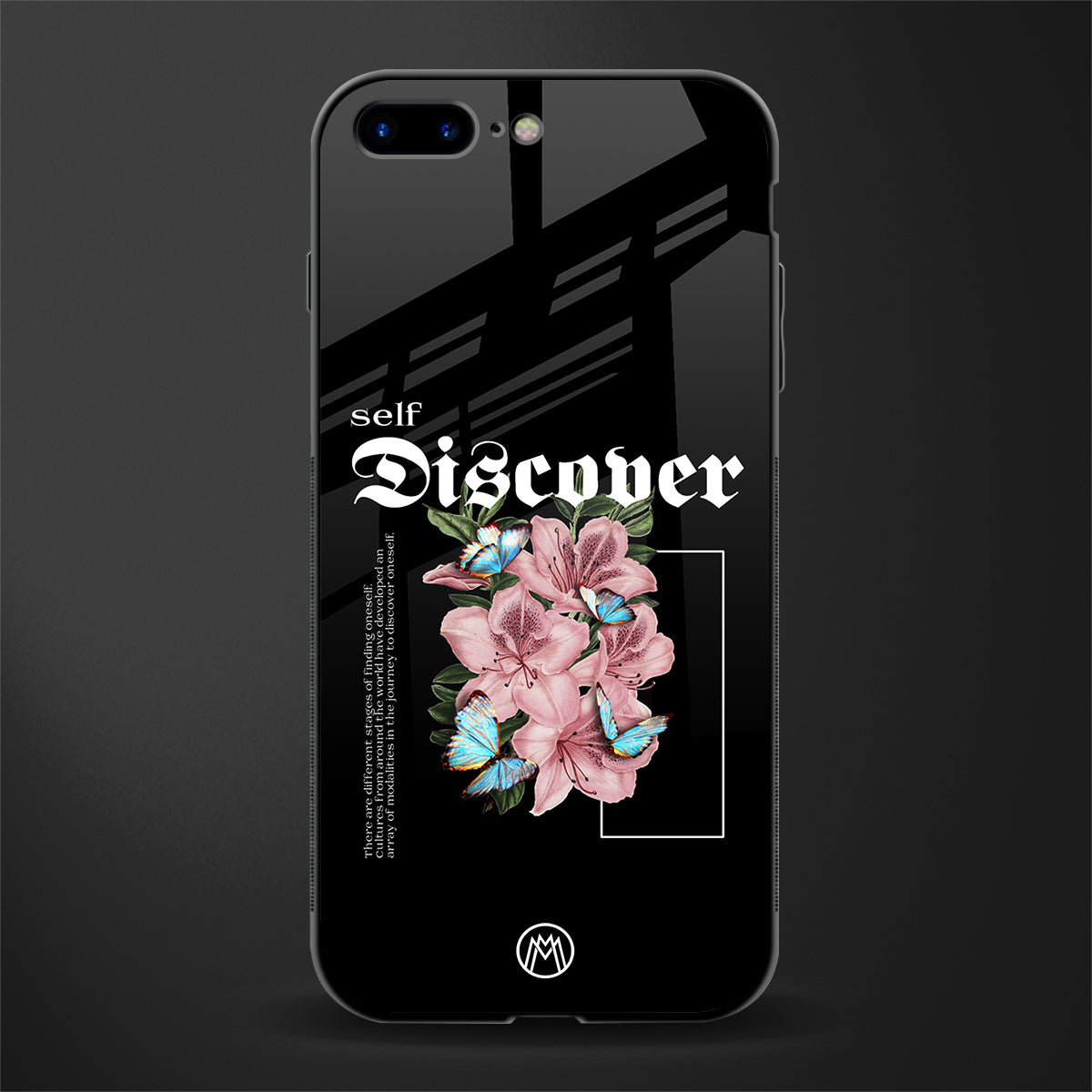 self discover glass case for iphone 8 plus image