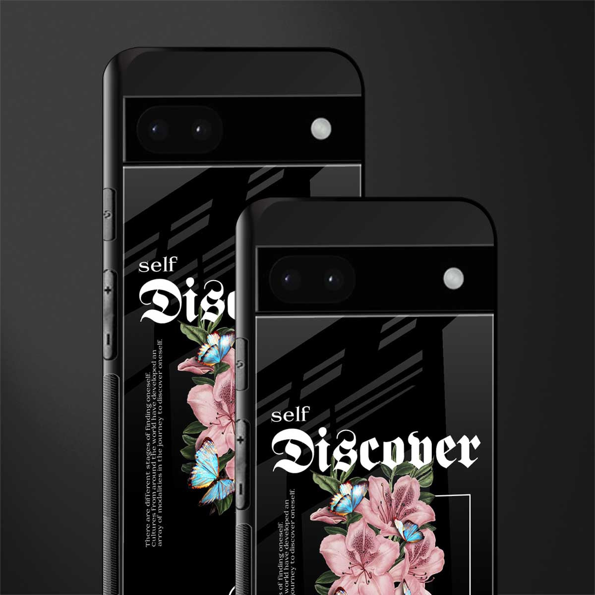 self discover back phone cover | glass case for google pixel 6a