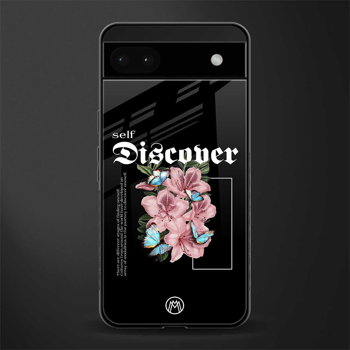 self discover back phone cover | glass case for google pixel 6a