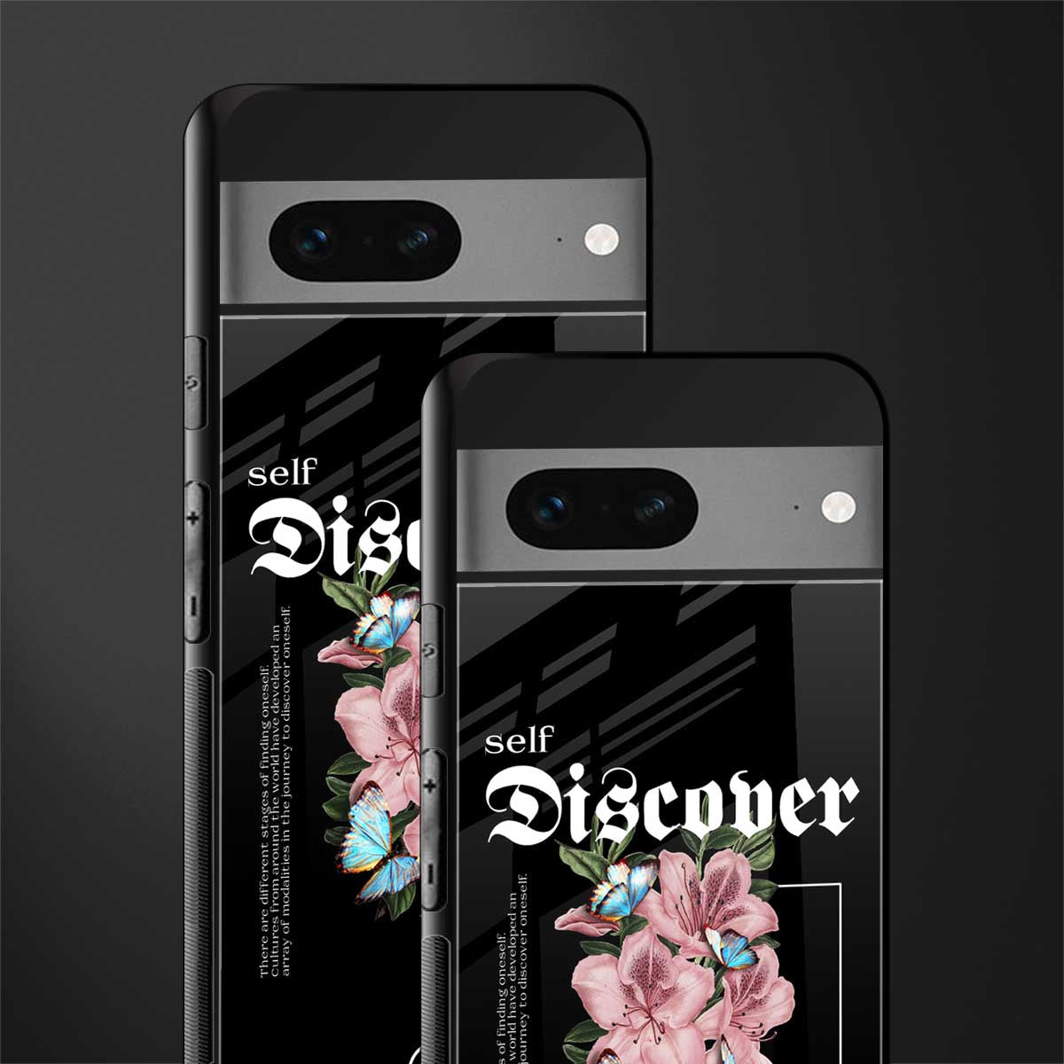 self discover back phone cover | glass case for google pixel 7