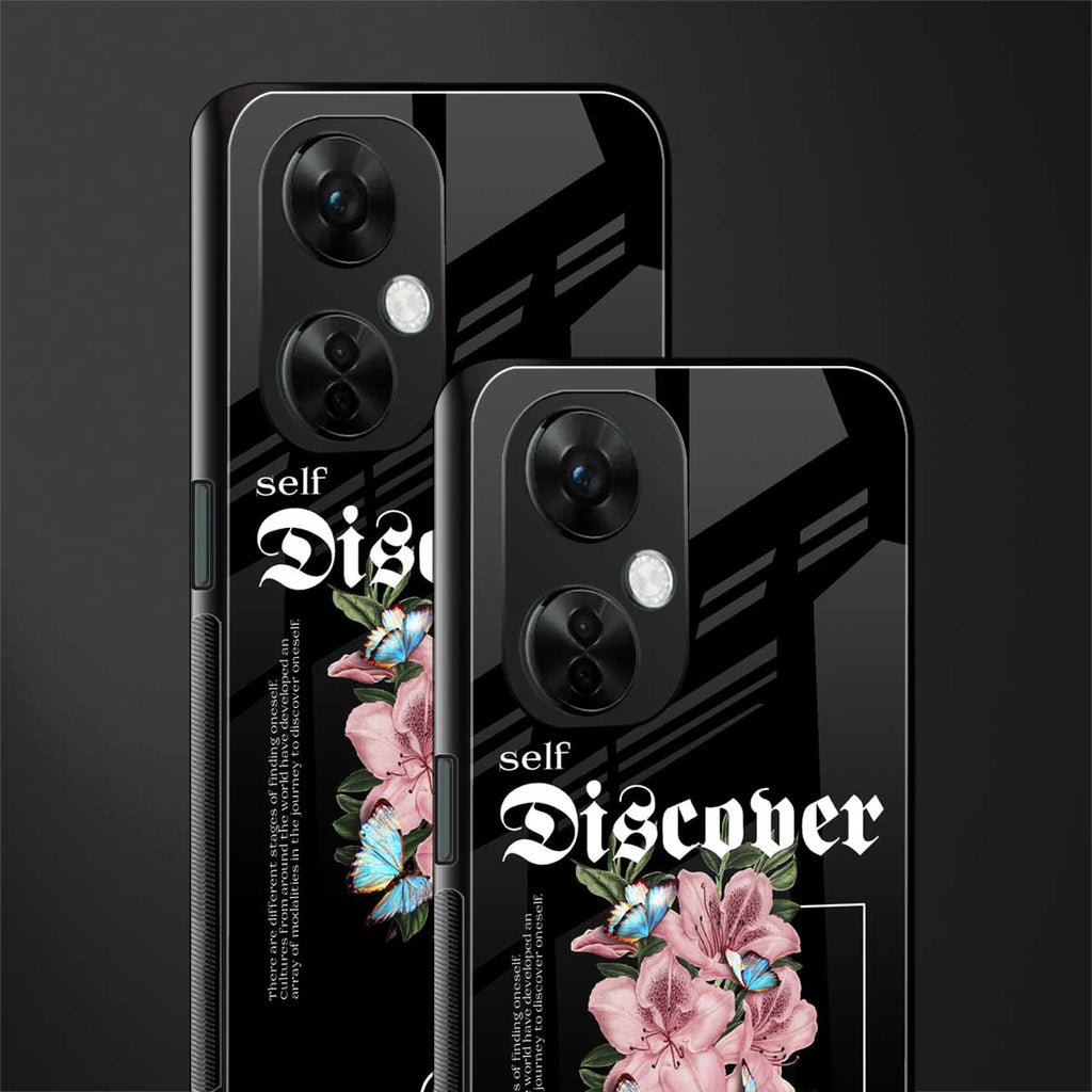 self discover back phone cover | glass case for oneplus nord ce 3 lite