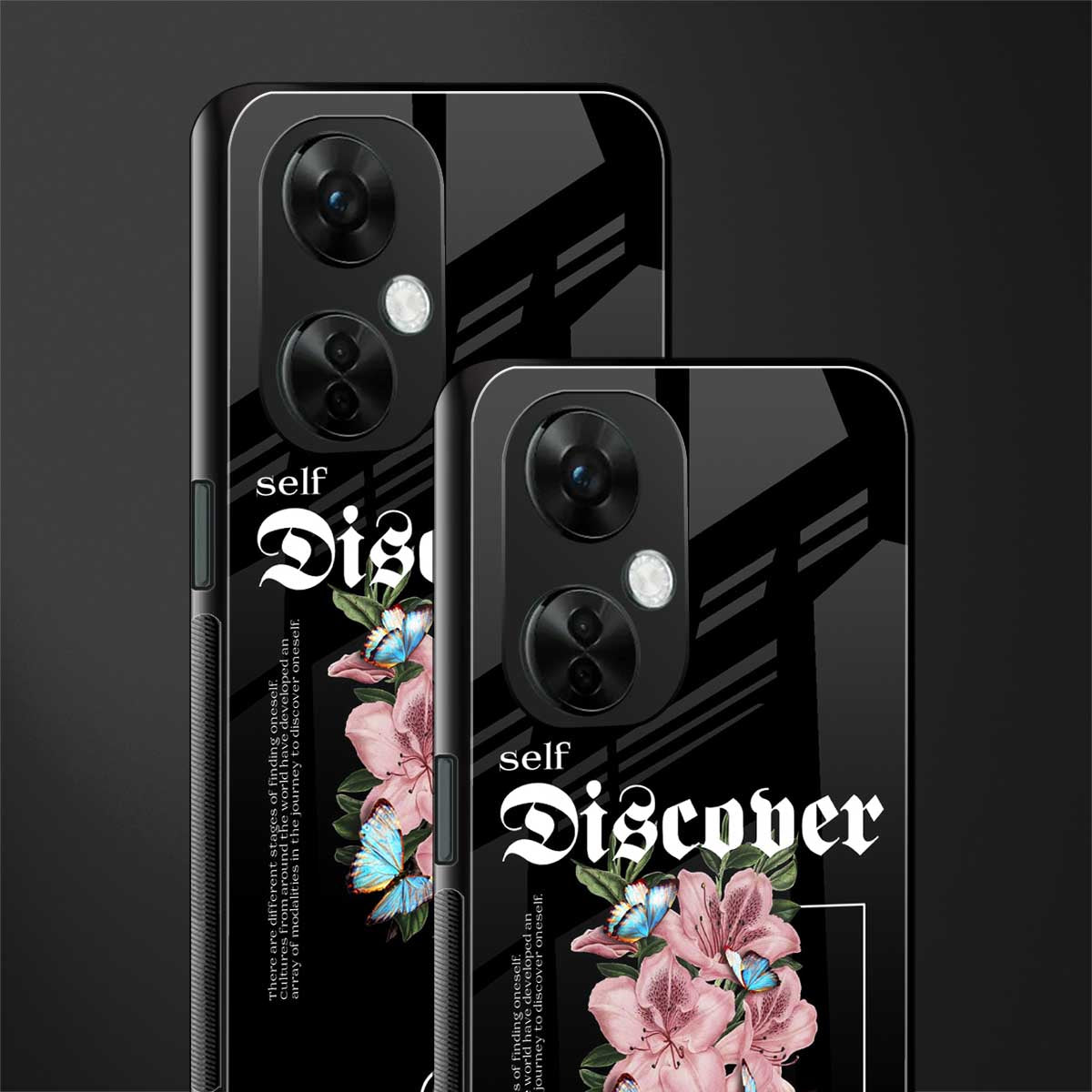 self discover back phone cover | glass case for oneplus nord ce 3 lite
