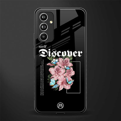 self discover back phone cover | glass case for samsung galaxy a54 5g