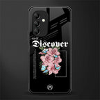 self discover back phone cover | glass case for samsung galaxy a14 5g