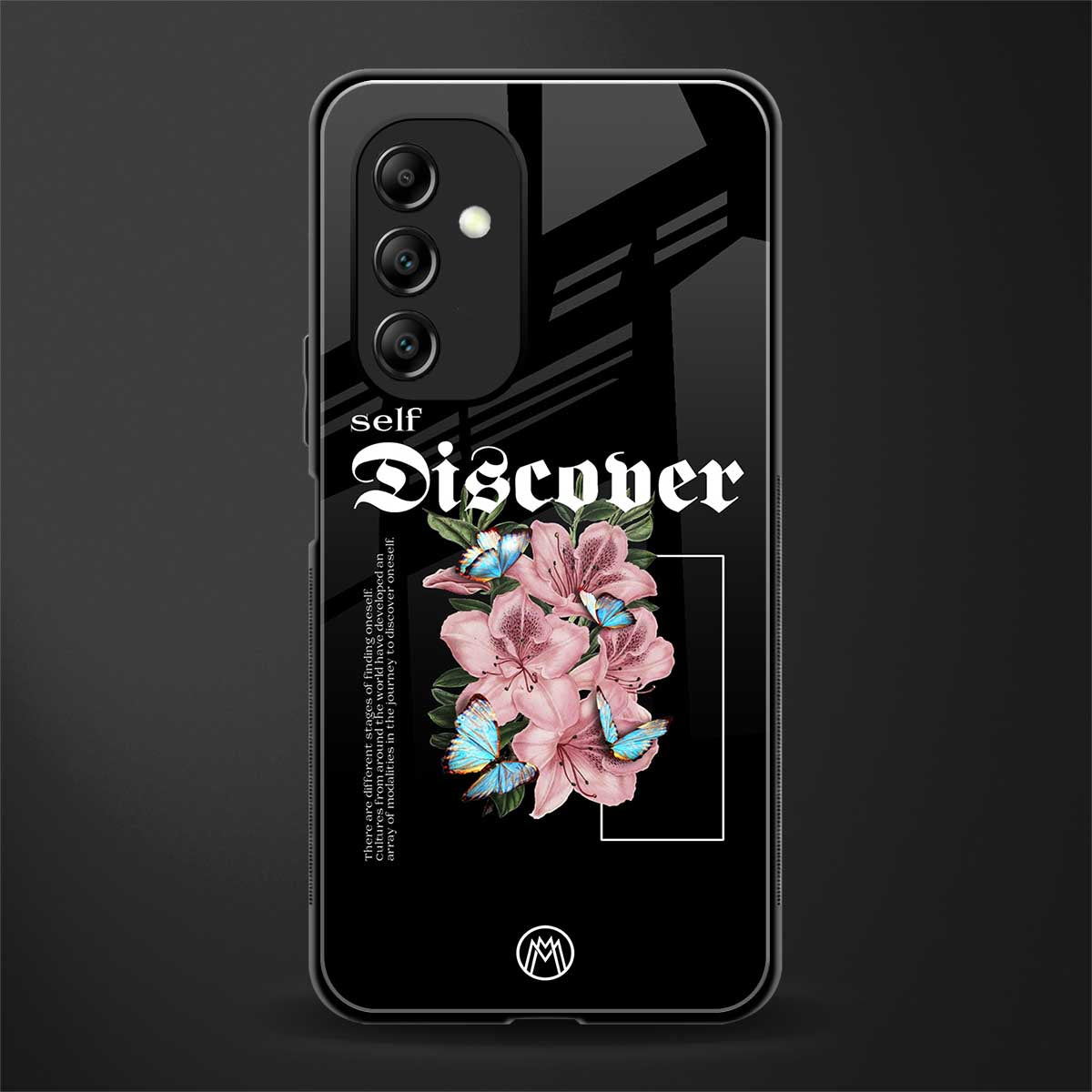 self discover back phone cover | glass case for samsung galaxy a14 5g