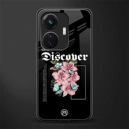 self discover back phone cover | glass case for vivo t1 44w 4g