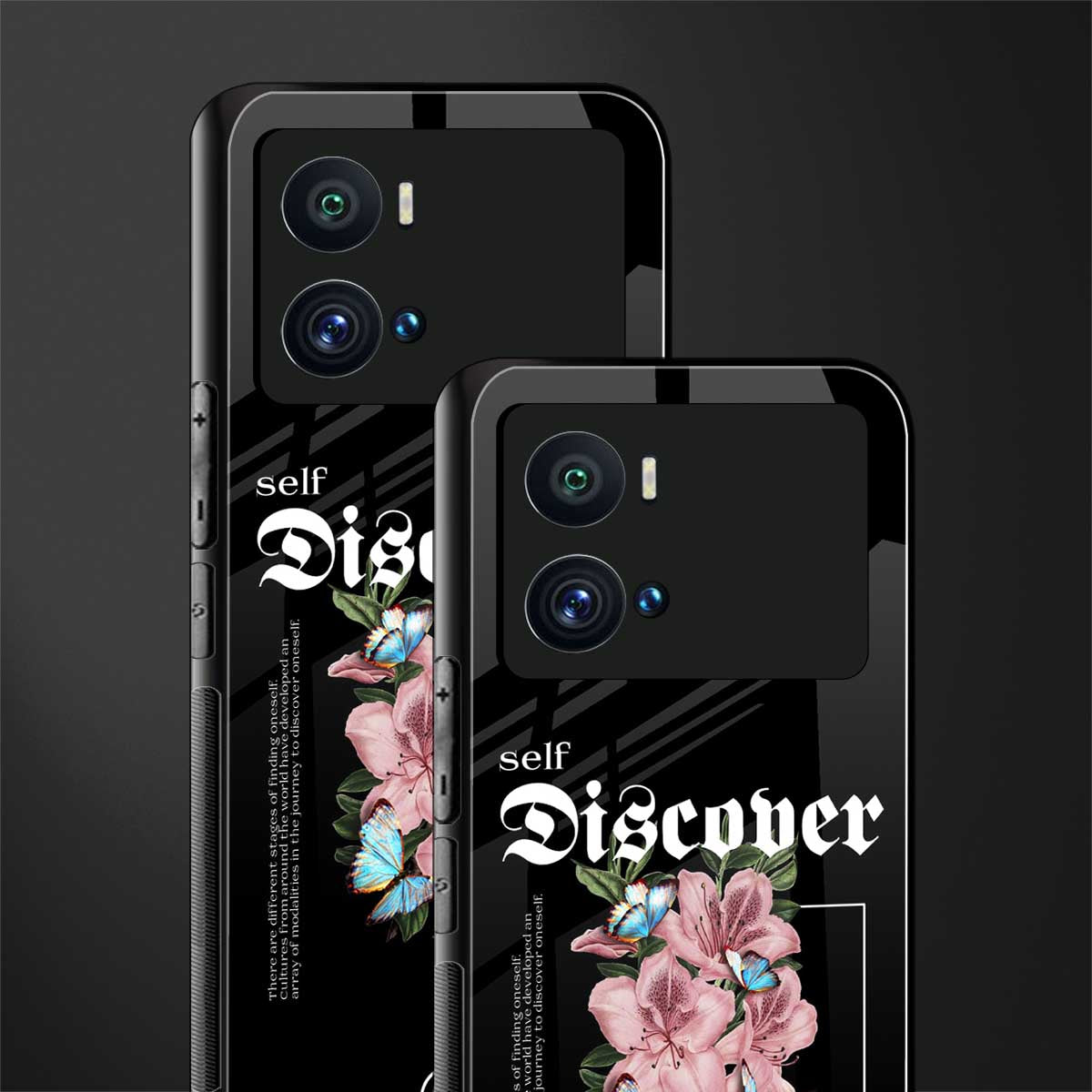 self discover back phone cover | glass case for iQOO 9 Pro