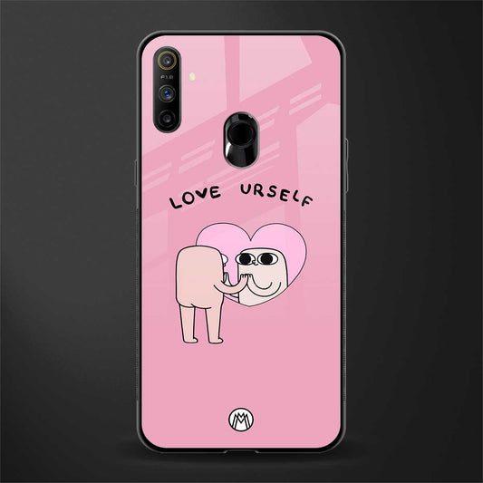 self love glass case for realme narzo 20a image