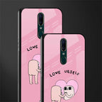 self love glass case for oppo f11 image-2