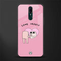 self love glass case for oppo f11 image