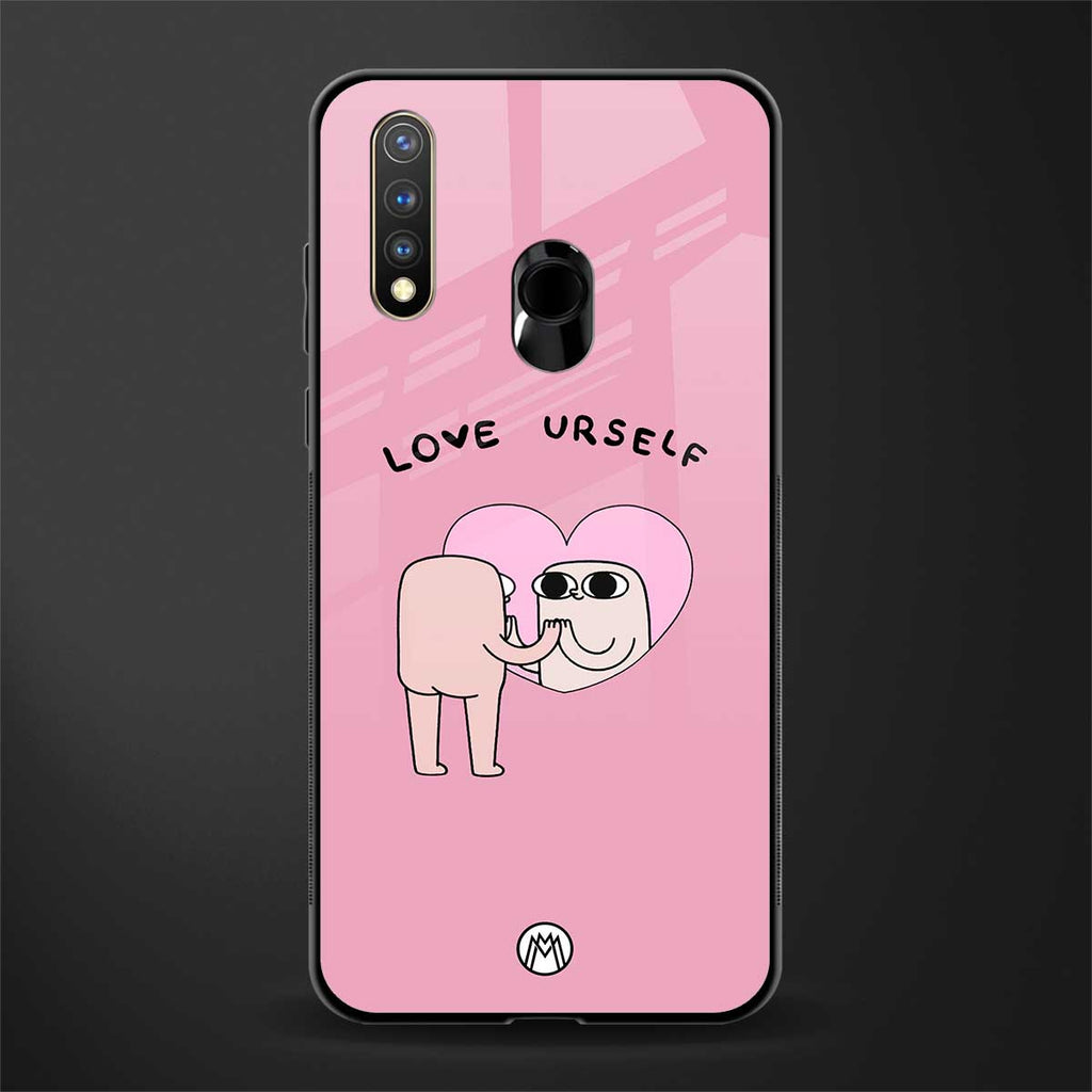 self love glass case for vivo u20 image