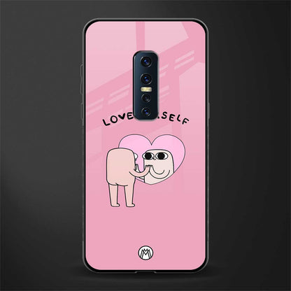 self love glass case for vivo v17 pro image