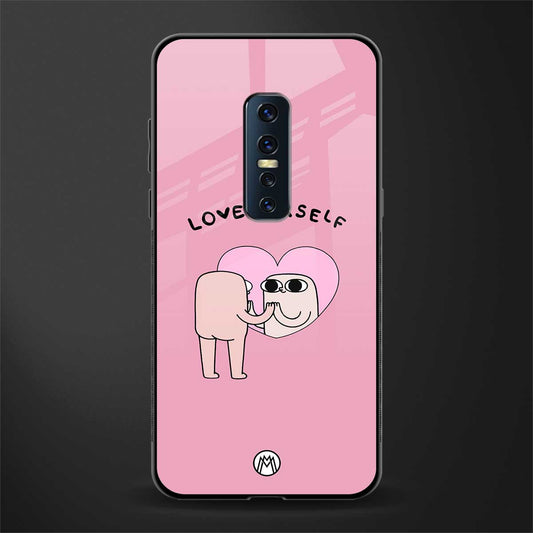 self love glass case for vivo v17 pro image