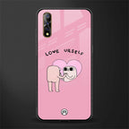 self love glass case for vivo s1 image