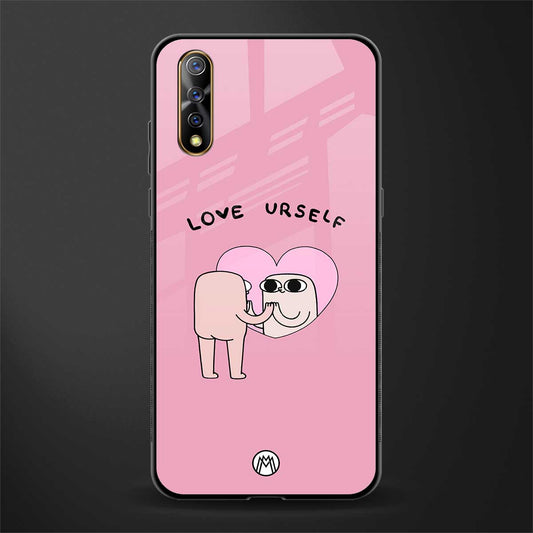 self love glass case for vivo z1x image