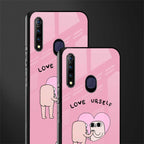 self love glass case for vivo z1 pro image-2