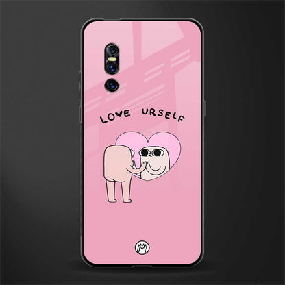 self love glass case for vivo v15 pro image
