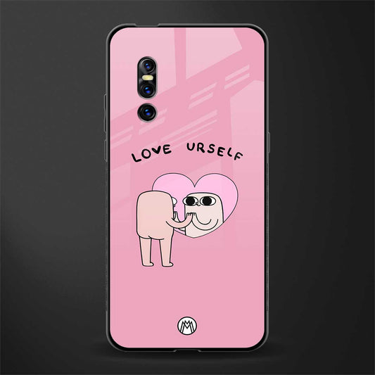 self love glass case for vivo v15 pro image