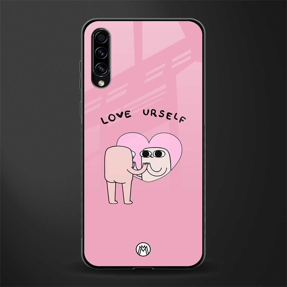 self love glass case for samsung galaxy a70 image