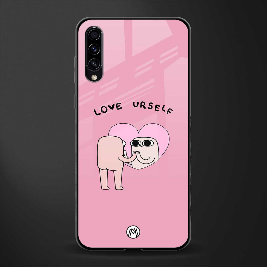 self love glass case for samsung galaxy a70s image