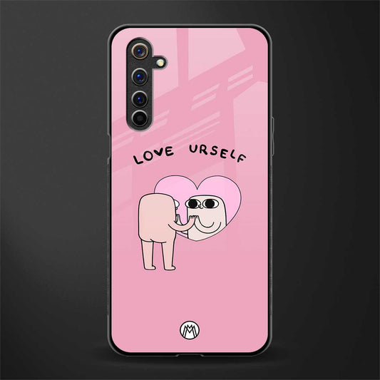 self love glass case for realme 6i image