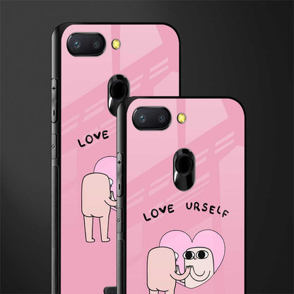 self love glass case for redmi 6 image-2