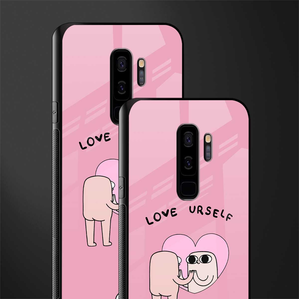 self love glass case for samsung galaxy s9 plus image-2