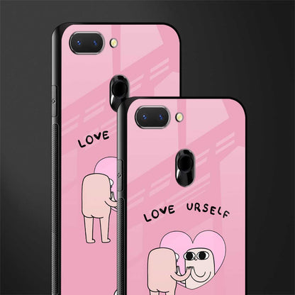 self love glass case for oppo a5 image-2