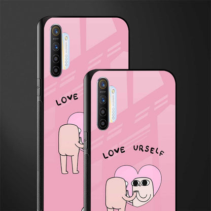 self love glass case for realme x2 image-2