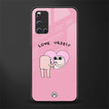 self love glass case for vivo v19 image