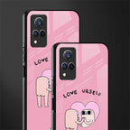self love glass case for vivo v21 5g image-2